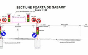 Măsuri suplimentare de semnalizare și avertizare rutieră la Pasajul Unirii: panouri led, semafoare inteligente și porți de presemnalizare cu senzori