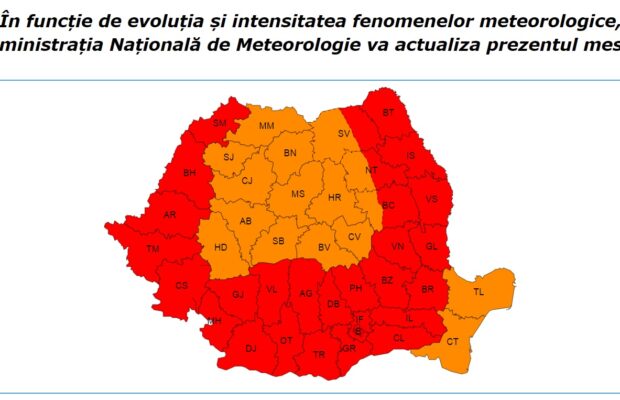 cod roșu de caniculă