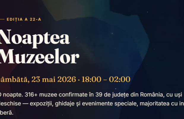 Noaptea Muzeelor 2026